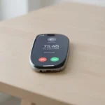 Smartphone showing an incoming call from an unknown phone number, representing phone number tracking and caller identification concepts