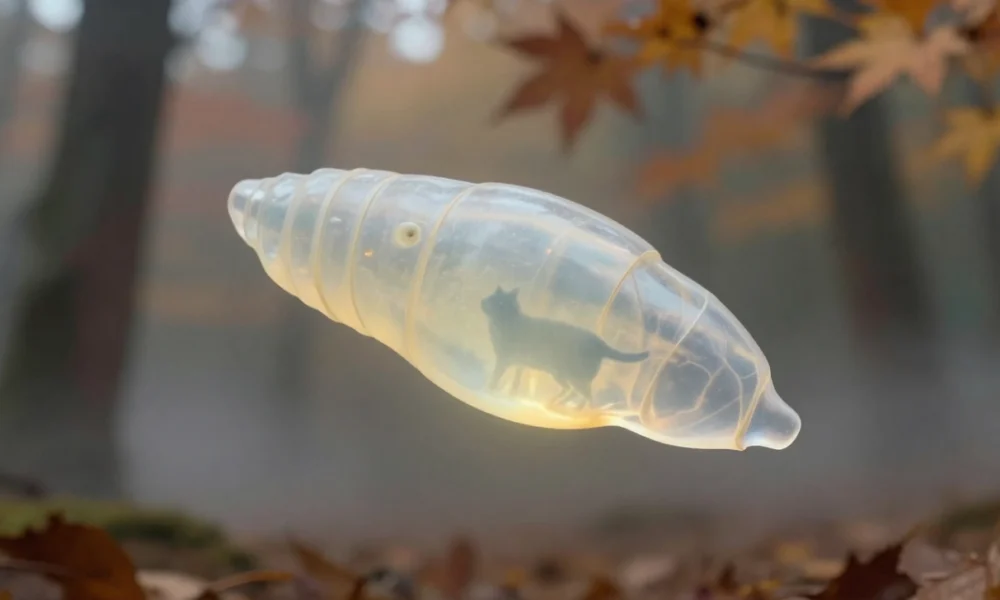 Cat in the Chrysalis spoilers: Kitt reaches for the magical chrysalis containing Edwin in the time-loop fantasy manhwa.