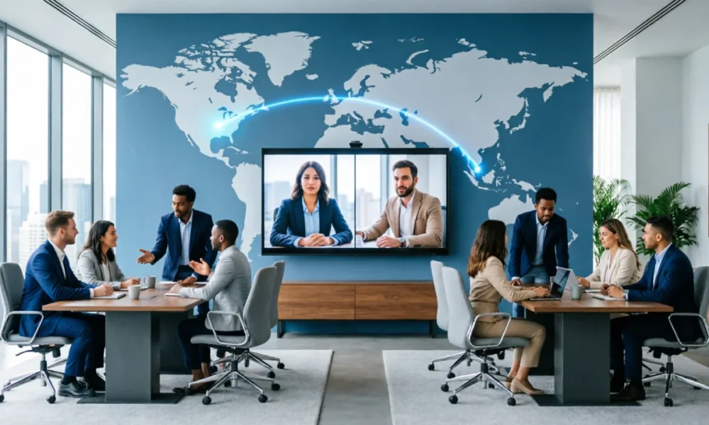 Nearshoring business efficiency costs — teams collaborating across nearby regions