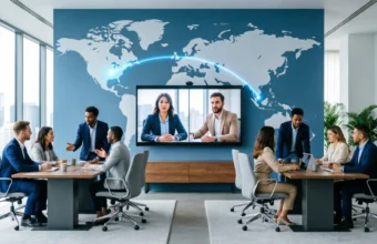 Nearshoring business efficiency costs — teams collaborating across nearby regions