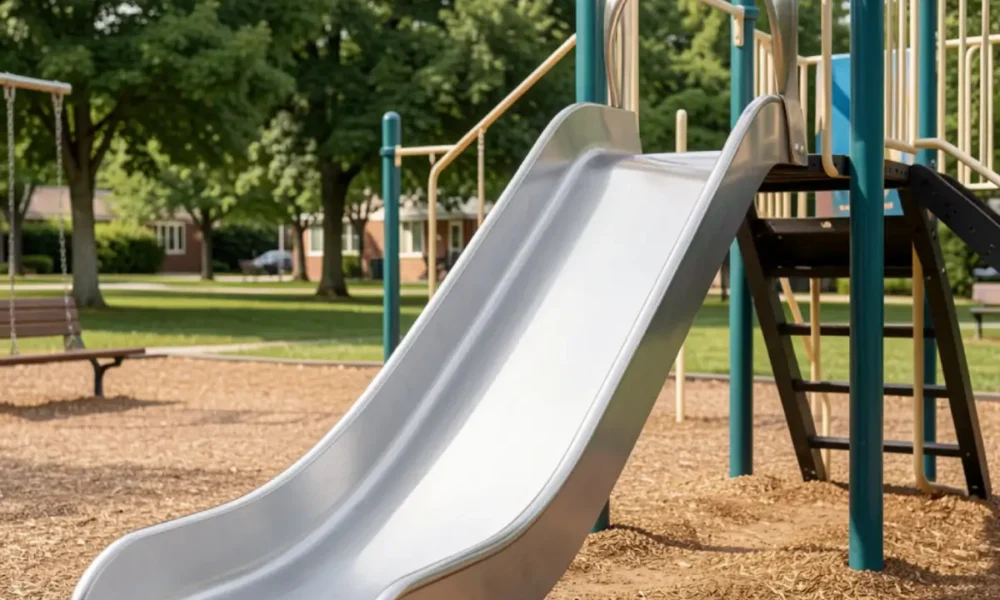 Stainless-Steel-Playground-Slides