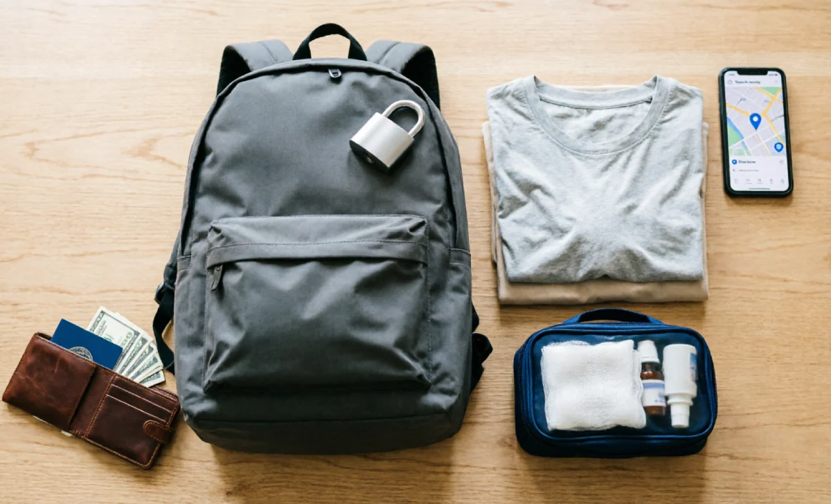 Packing and safety travel tips from Albino-Monkey.net travel archives