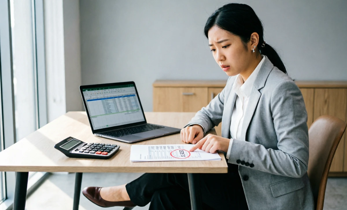 New agent calculating real net income after an agent business plan mistake of ignoring splits and fees