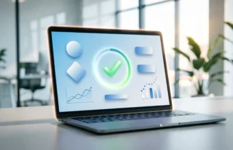 AI loan approval process shown on a digital lender's loan dashboard