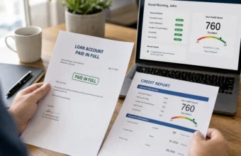 Closing an old loan document review affecting credit history