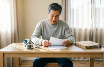 Person reviewing hidden insurance coverage benefits in a policy document